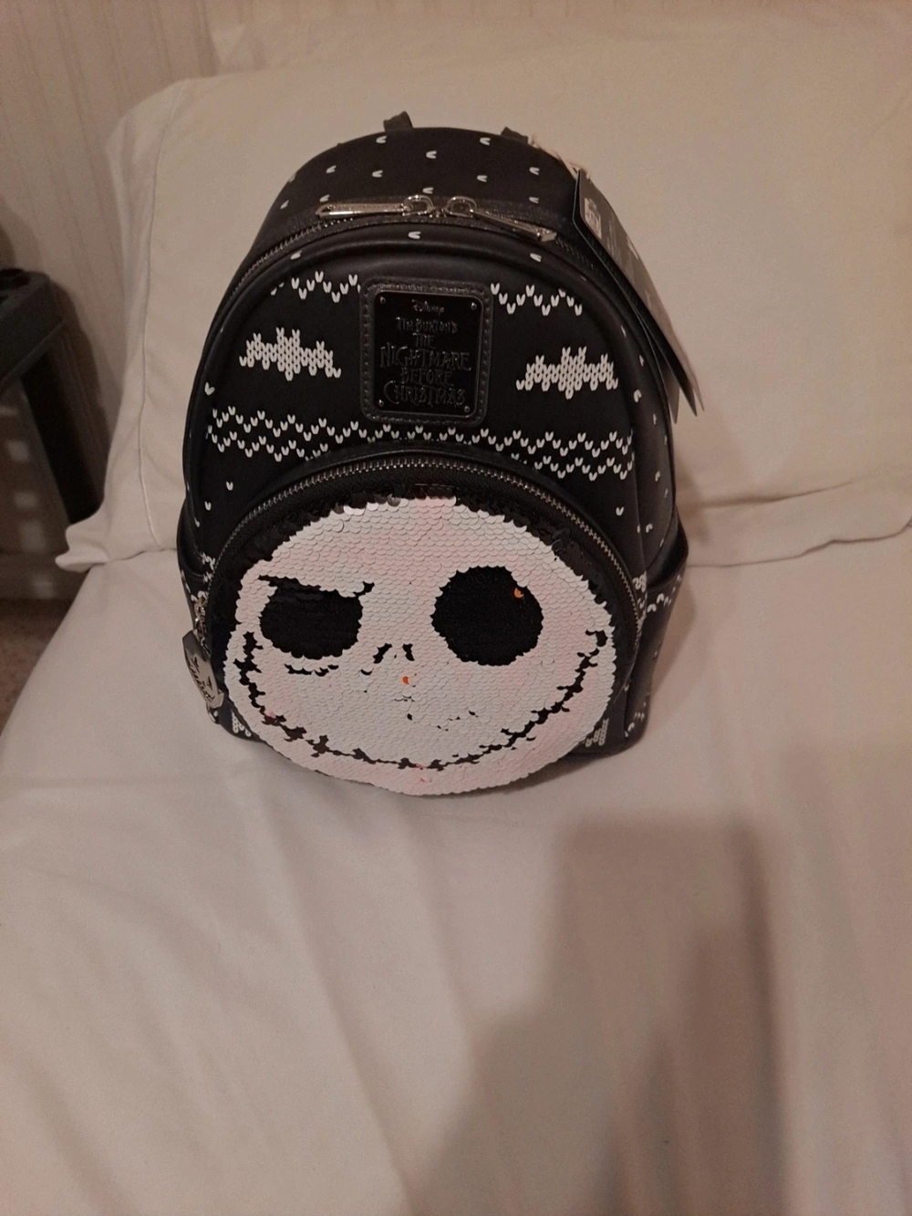 Brand new Loungefly Disney Nightmare Before Christmas  Mini Backpack